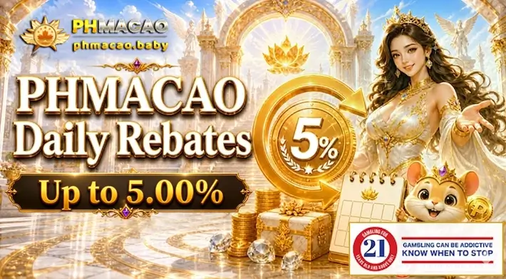 PHMACAO Araw-araw na 5% Rebate